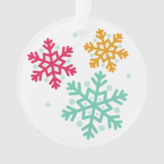 Colourful Christmas Ornament (Front)