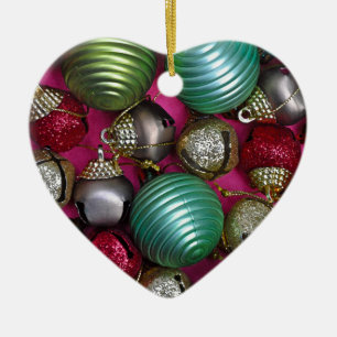 Colourful christmas ornaments