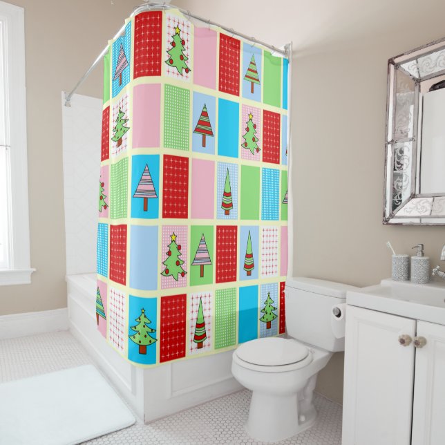 Colourful Christmas Squares (In Situ)