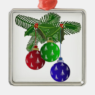 Colourful Christmas Tree Ornaments