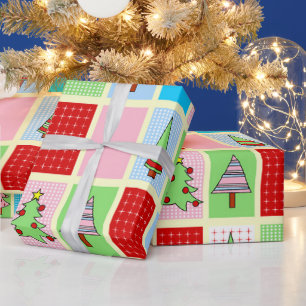 Colourful Christmas Wrapping Paper