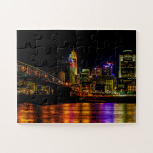 Colourful Cincinnati Jigsaw Puzzle
