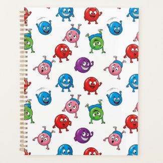 Colourful Circle Characters    Planner