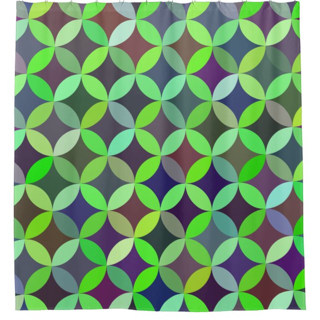 Colourful Circle Star Quilt Pattern (Front)