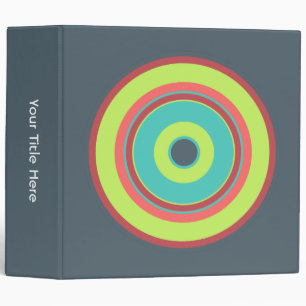 Colourful Circles 01 Binder