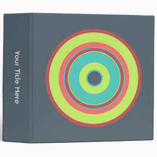 Colourful Circles 01 Binder