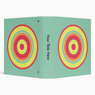 Colourful Circles 01 Binder