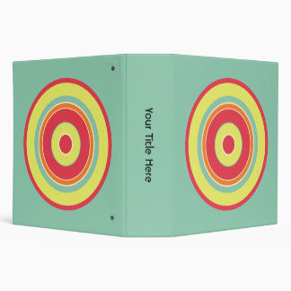 Colourful Circles 01 Binder