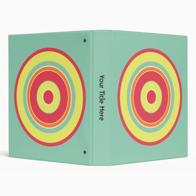 Colourful Circles 01 Binder (Background)