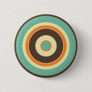 Colourful Circles 02 2 Inch Round Button