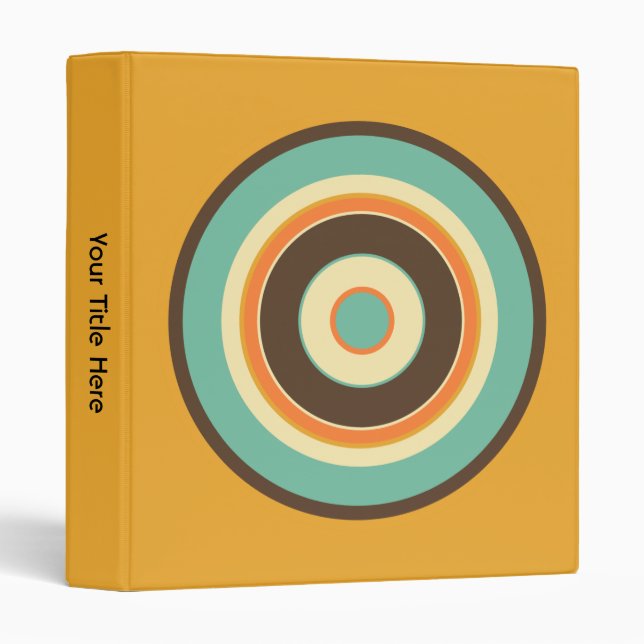 Colourful Circles 02 Binder (Front/Spine)