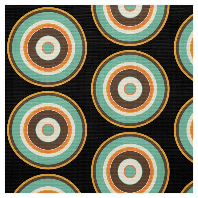 Colourful Circles 02 Fabric (Swatch)