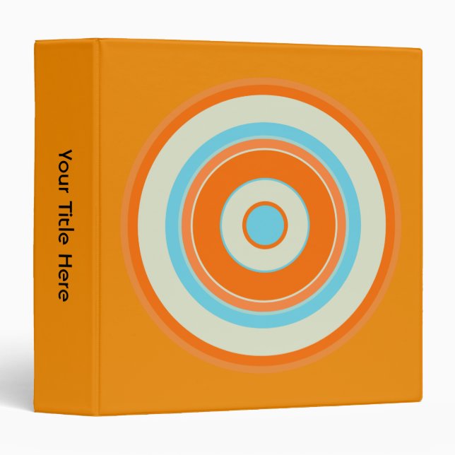 Colourful Circles 03 Binder (Front/Spine)
