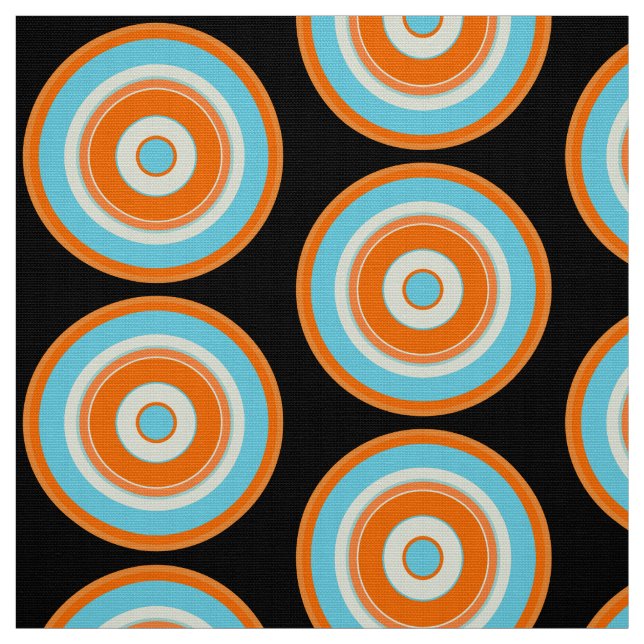 Colourful Circles 03 Fabric (Swatch)