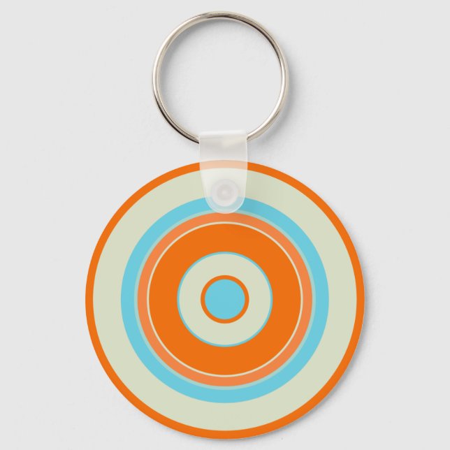 Colourful Circles 03 Keychain (Front)