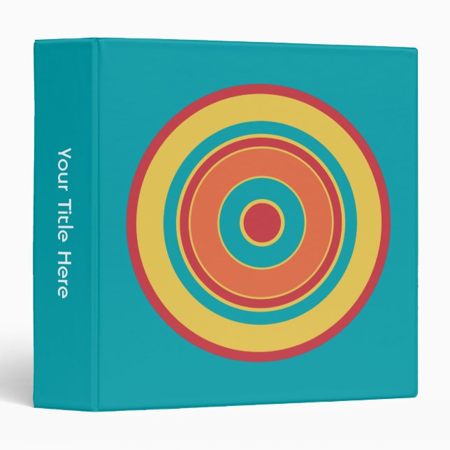 Colourful Circles 05 Binder (Front/Spine)