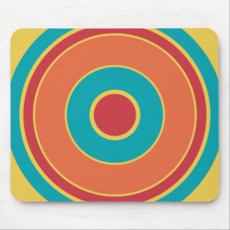 Colourful Circles 05 Mouse Pad