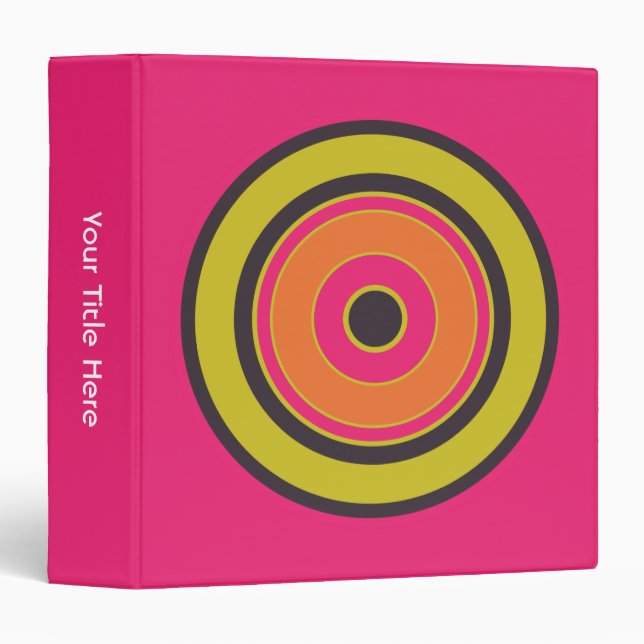 Colourful Circles 06 Binder (Front/Spine)