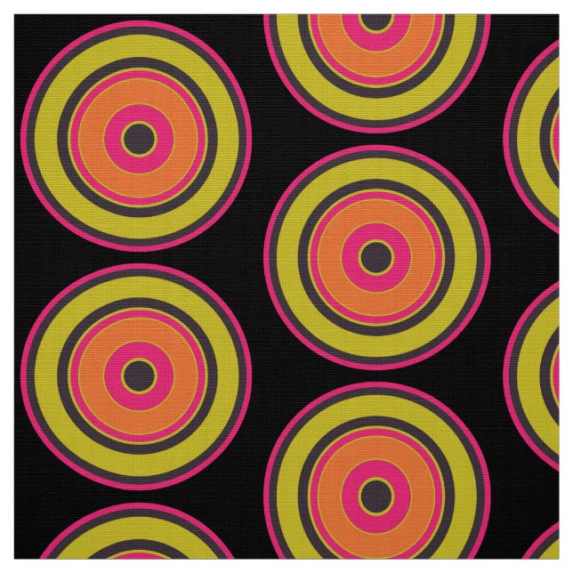 Colourful Circles 06 Fabric (Swatch)