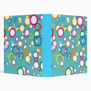 Colourful Circles Binder
