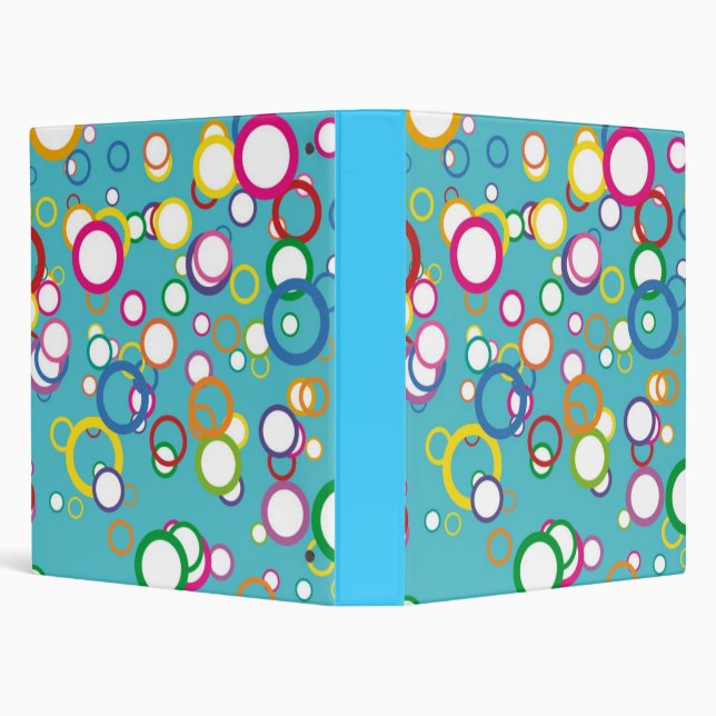 Colourful Circles Binder (Background)