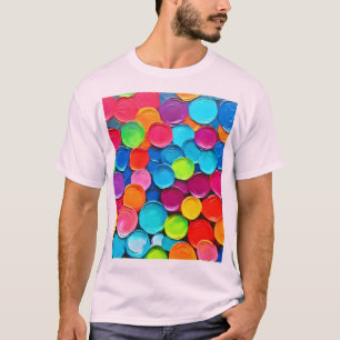Colourful Circles Extravaganza Art T-Shirt