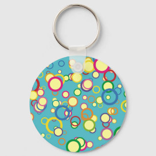 Colourful Circles Keychain