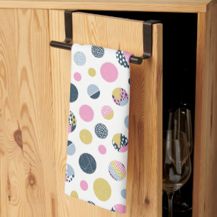 Colourful Circles Kitchen Towel