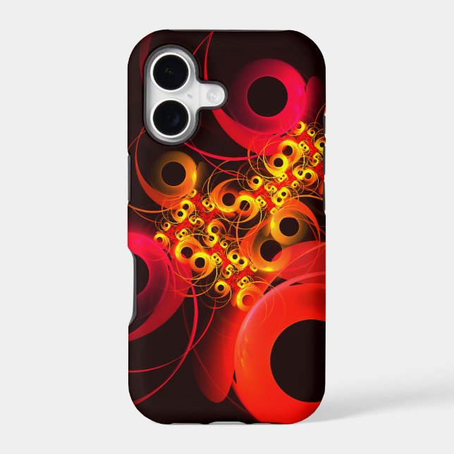 Colourful Circles Modern Abstract Art Pattern #08 (Back)