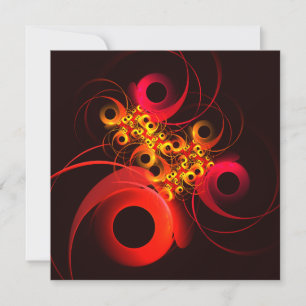 Colourful Circles Modern Abstract Art Pattern #08