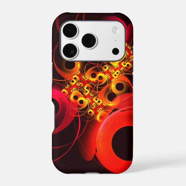 Colourful Circles Modern Abstract Art Pattern #08 (Back)