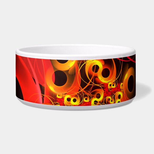 Colourful Circles Modern Abstract Art Pattern #08 (Front)