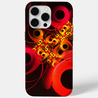 Colourful Circles Modern Abstract Art Pattern #08 iPhone 15 Pro Max Case