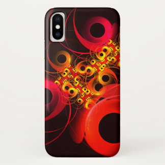 Colourful Circles Modern Abstract Art Pattern #08 Case-Mate iPhone Case