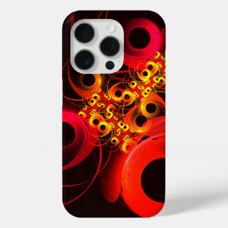 Colourful Circles Modern Abstract Art Pattern #08 iPhone 15 Pro Case
