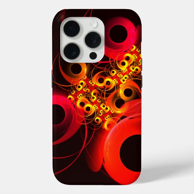 Colourful Circles Modern Abstract Art Pattern #08 Case-Mate iPhone Case (Back)