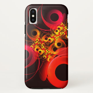 Colourful Circles Modern Abstract Art Pattern #08 Case-Mate iPhone Case