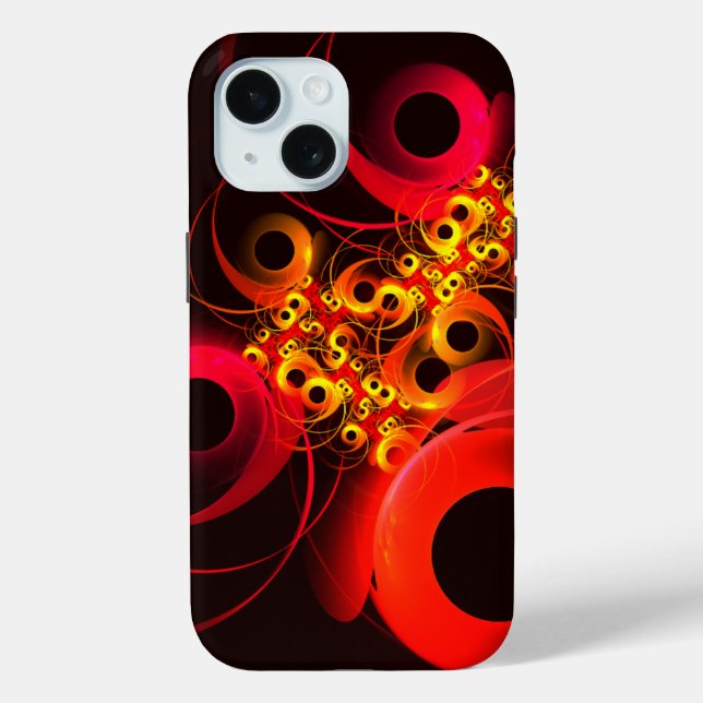 Colourful Circles Modern Abstract Art Pattern #08 Case-Mate iPhone Case (Back)