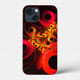 Colourful Circles Modern Abstract Art Pattern #08 iPhone 13 Mini Case