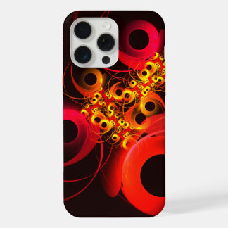 Colourful Circles Modern Abstract Art Pattern #08 iPhone 15 Pro Max Case