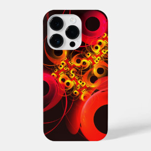 Colourful Circles Modern Abstract Art Pattern #08 iPhone 14 Pro Case