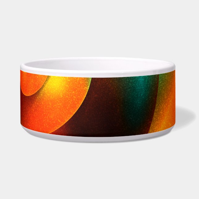 Colourful Circles Modern Abstract Art Pattern #18 (Front)