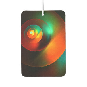 Colourful Circles Modern Abstract Art Pattern #18 Air Freshener