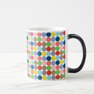 colourful circles of pastel colour... magic mug