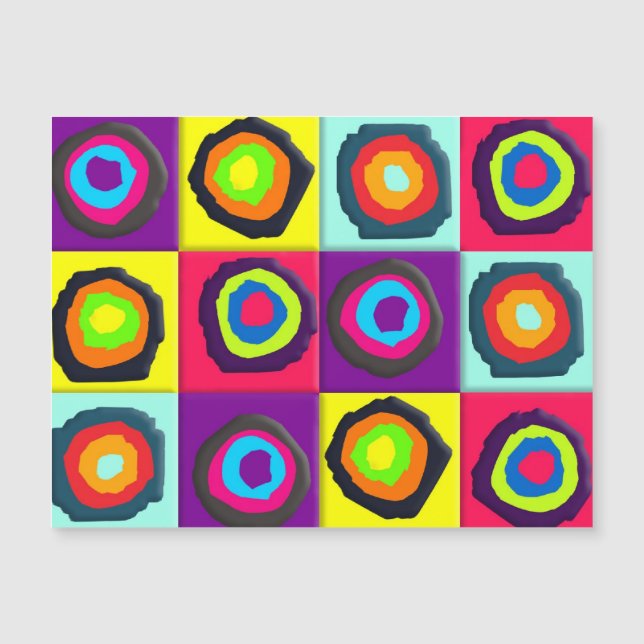 Colourful Circles Pattern (Front)