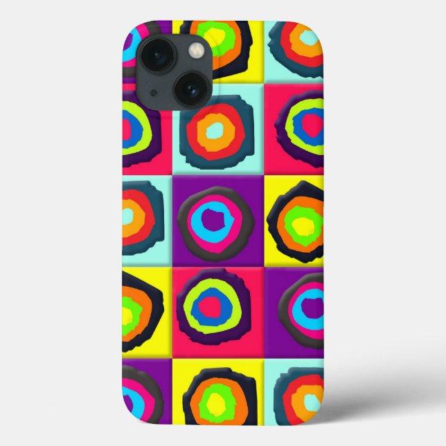 Colourful Circles Pattern Case-Mate iPhone Case (Back)