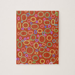 colourful circles pattern  jigsaw puzzle