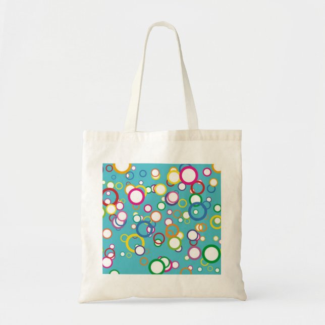 Colourful Circles Tote Bag (Front)