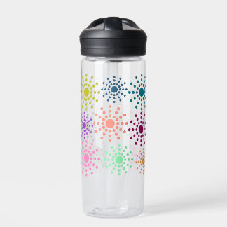Colourful Circles Water Bottle