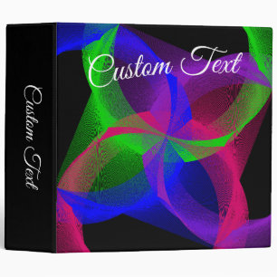 Colourful Circular Blend Geometric Binder